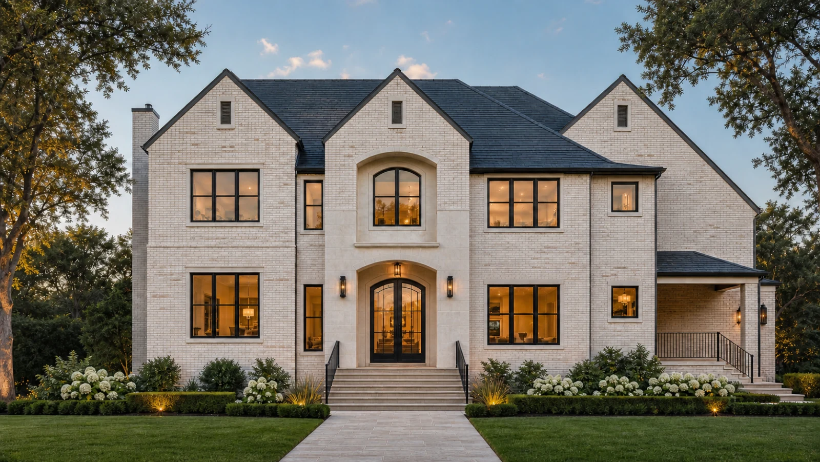 Architectural visualization of the 10 Legend Lane showcase residence by Parish Custom Homes